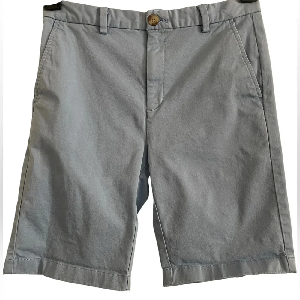 Vineyard Vines Light Blue Breaker Boys Shorts Size 14